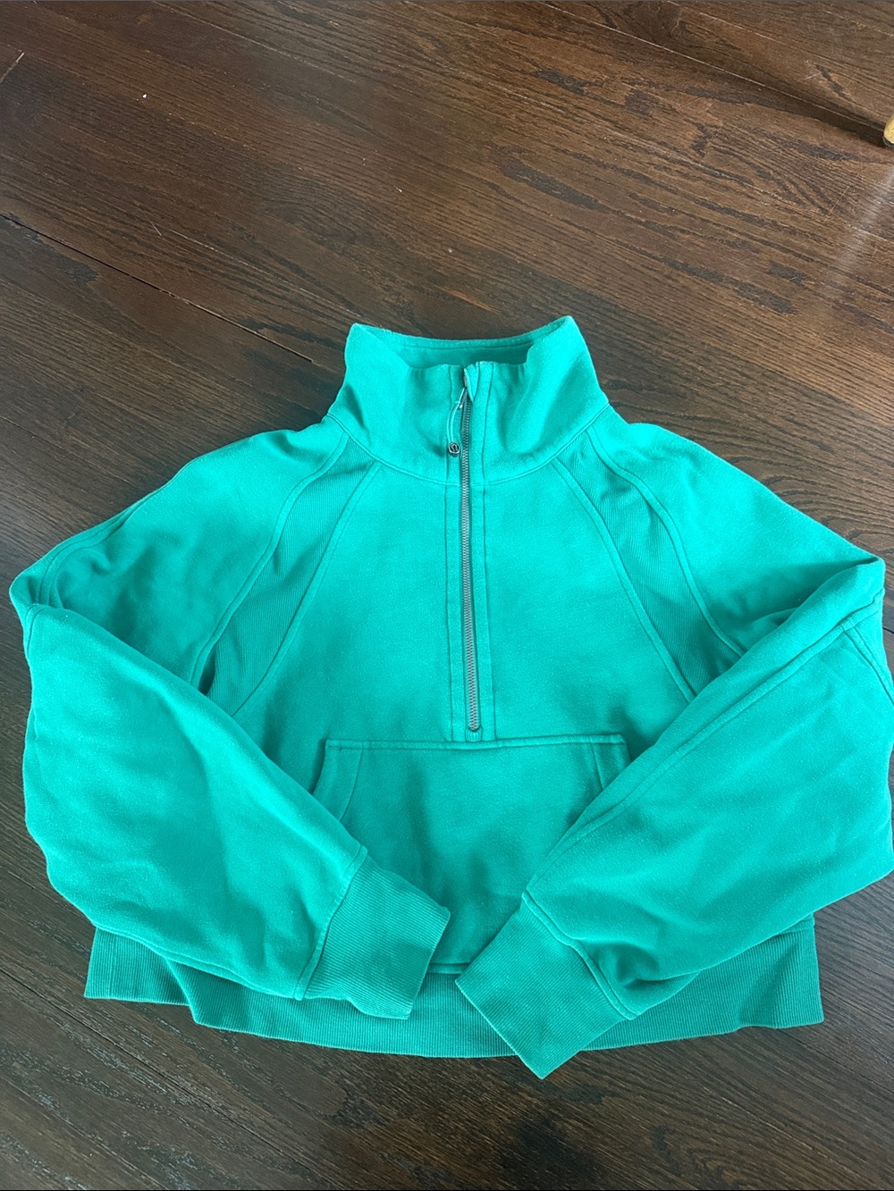Women's Lulu lemon kelly green Half-Zip Pullover Jacket